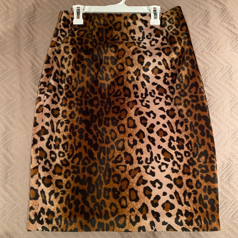 I.N.C cheetah print pencil skirt